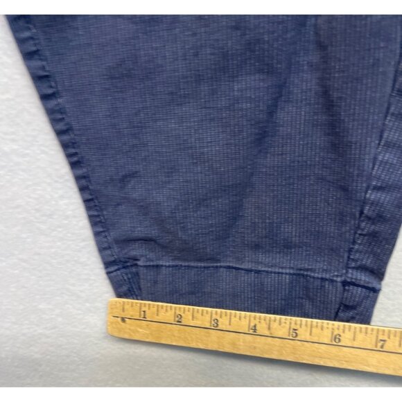 Khakis by Gap Slim City Blue White Striped Casual Shorts Size 2 Bermuda Style - Picture 7 of 11